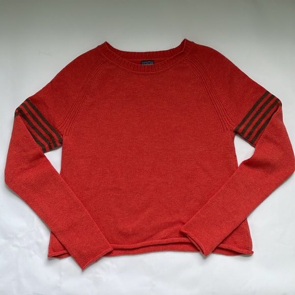 Patagonia Red Crew Neck Sweater - Picture 5 of 14